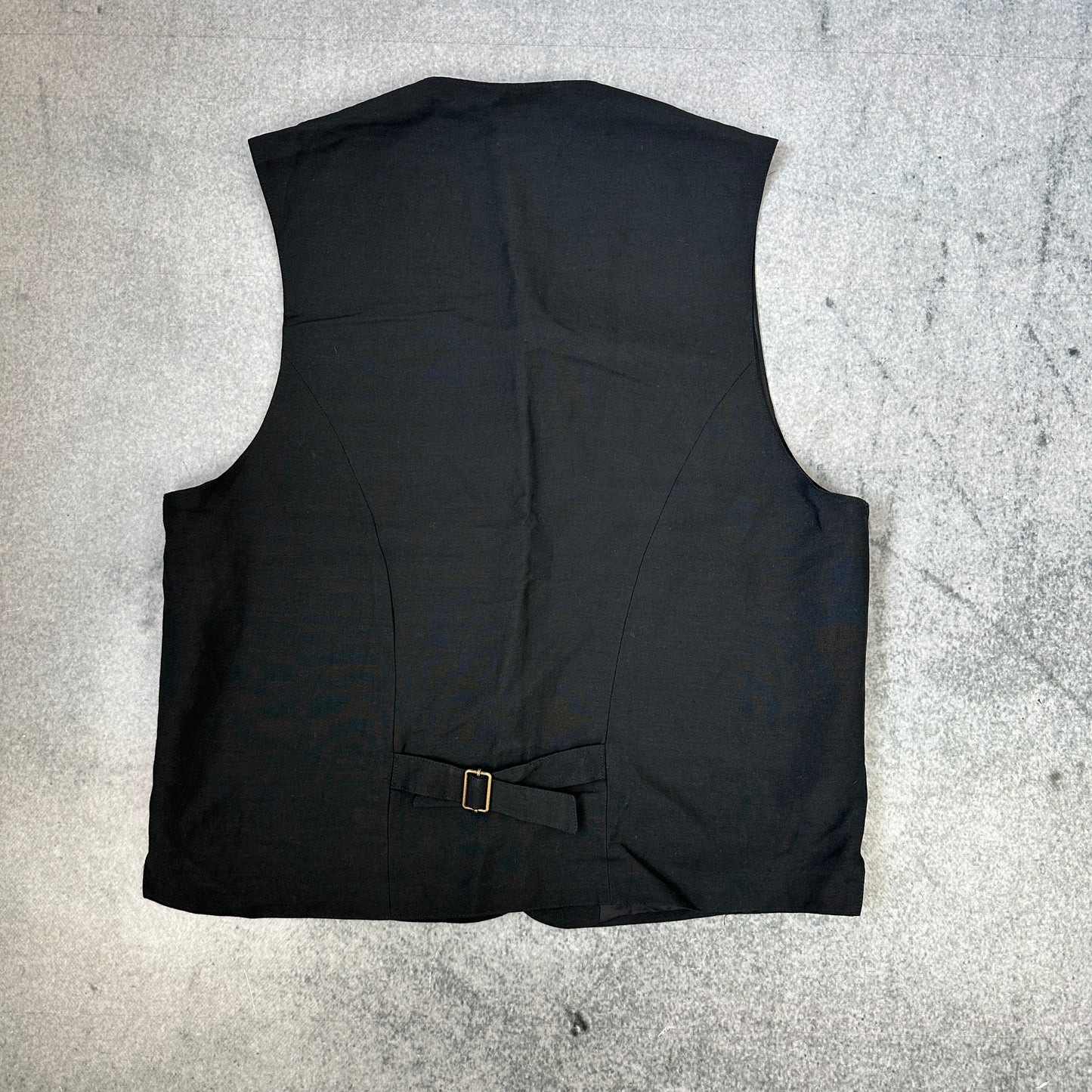 Vintage Carlo Colucci Weste Schwarz 50 (M-L)