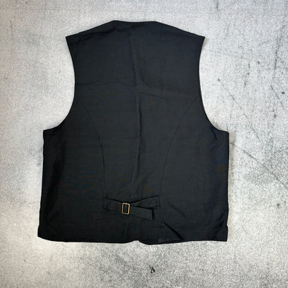 Vintage Carlo Colucci Weste Schwarz 50 (M-L)
