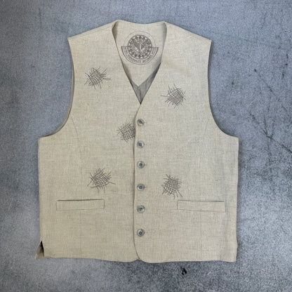 Vintage Carlo Colucci Weste Beige 50 (M-L)