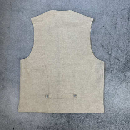Vintage Carlo Colucci Weste Beige 50 (M-L)
