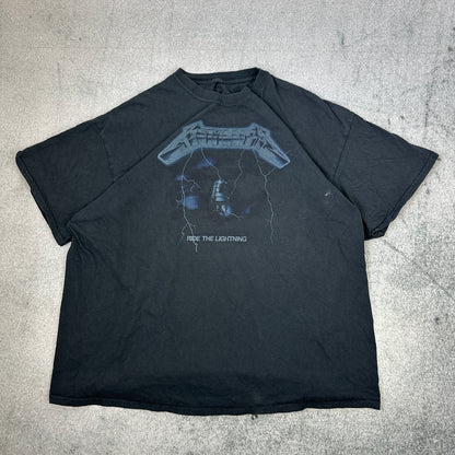 Metallica “Ride The Lightning” Faded Band T-Shirt (XL)