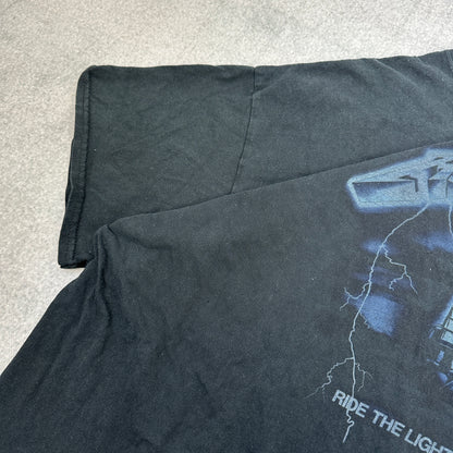 Metallica “Ride The Lightning” Faded Band T-Shirt (XL)