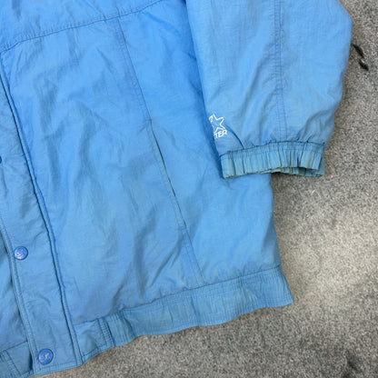 Vintage 90s Starter North Carolina Tar Heels UNC Jacket Carolina Blue (XL)