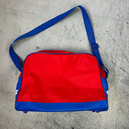 Vintage 80er FC Bayern München Adidas Fan-Set – Tasche + Handtuch + Kulturtasche