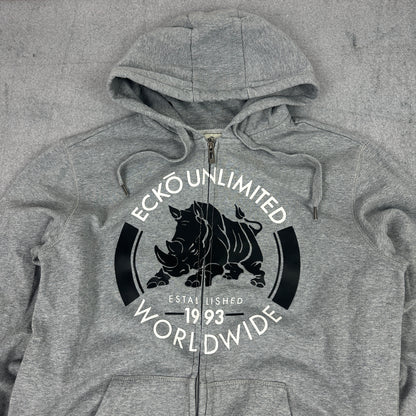 Vintage Ecko Unlimited Zipper Grau (M)