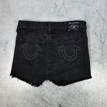 True Religion Shorts Schwarz 32 (S)