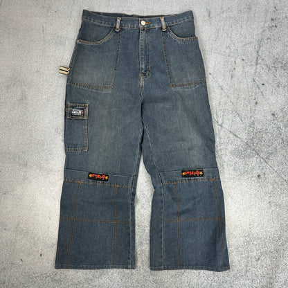Vintage Baggy HipHop Jeans (S-M)