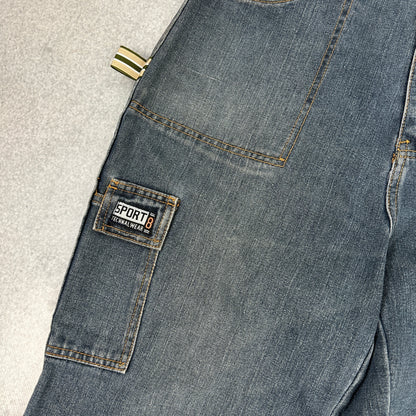 Vintage Baggy HipHop Jeans (S-M)