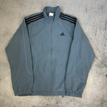 Vintage Adidas Trainingsjacke Blau (L)