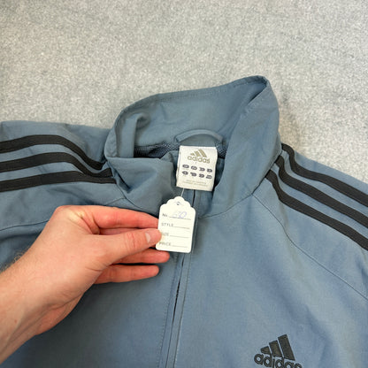 Vintage Adidas Trainingsjacke Blau (L)