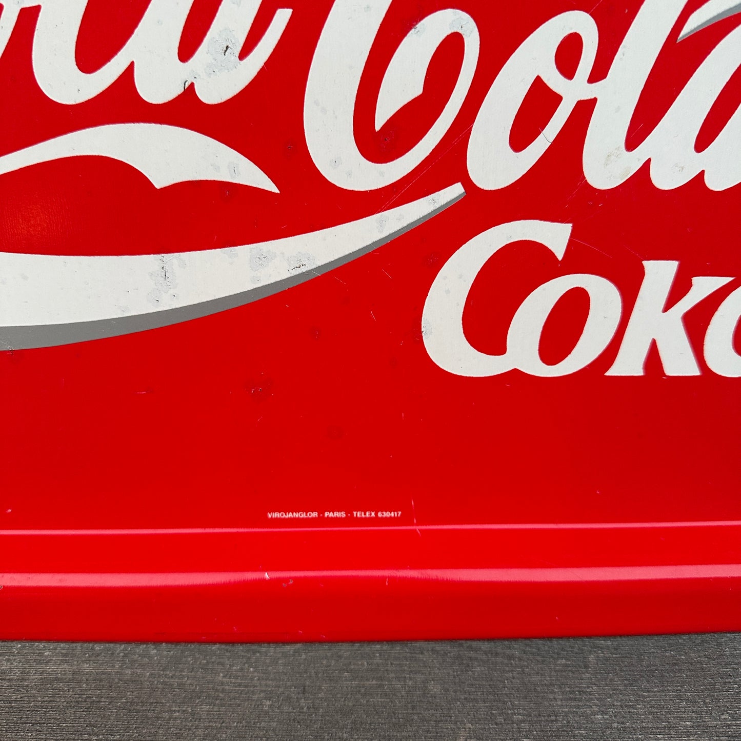 Vintage Coca Cola 1989 Tablett Serving Tray