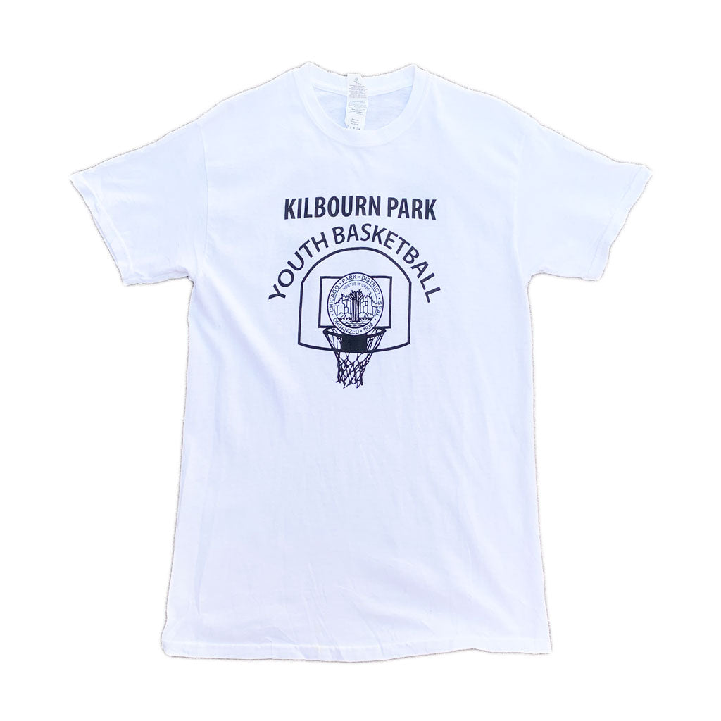 Vintage Killbourn Park Youth Basketball T-Shirt Weiß (M)