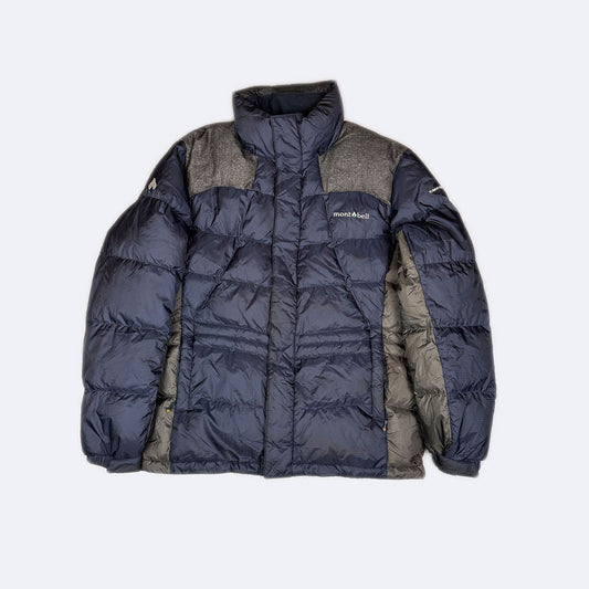 Montbell Pufferjacke Blau/Grau (M)