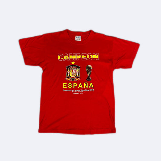 Campeon Espana T-Shirt 2010 Rot (S)