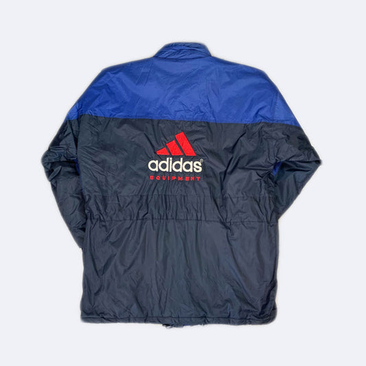 Vintage Adidas Equipment Parka / Jacke Blau (L-XL)