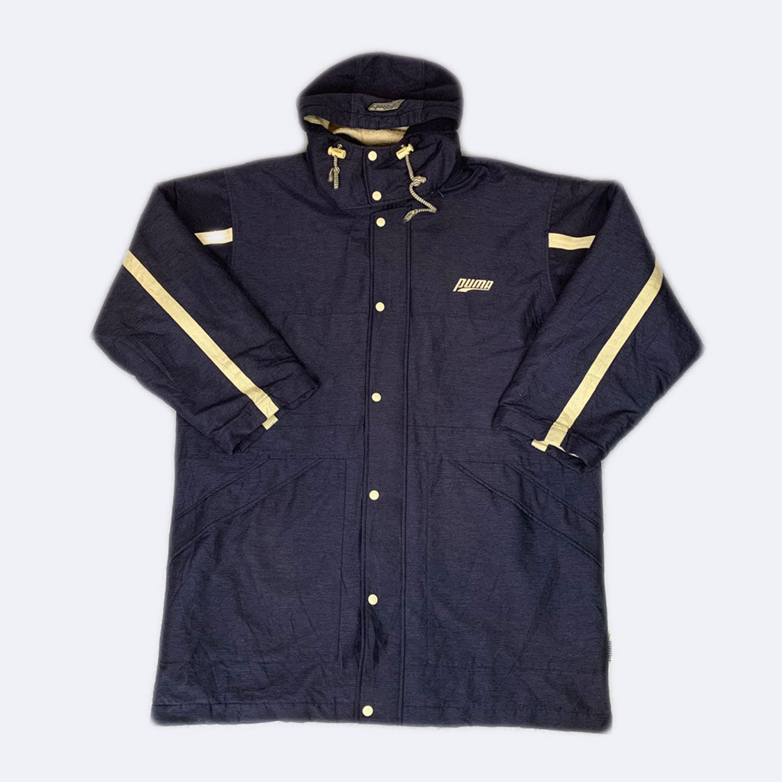 Vintage Puma Parka Dunkelblau (XL)