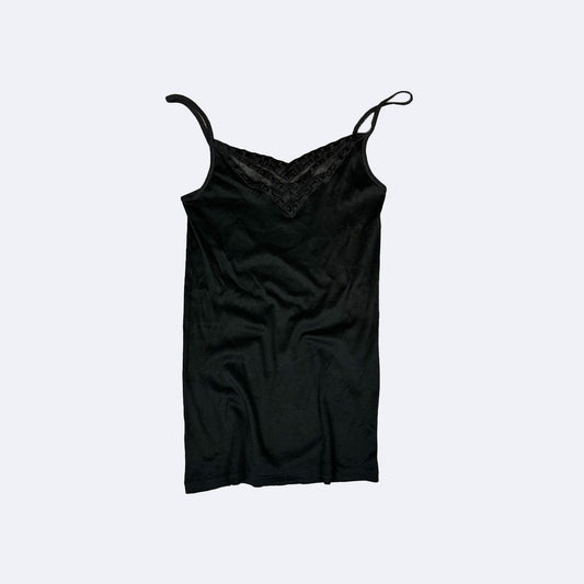 Y2K Camisole Schwarz (46)