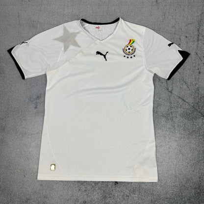 Puma Ghana 2010-2011 Trikot Weiß (S)