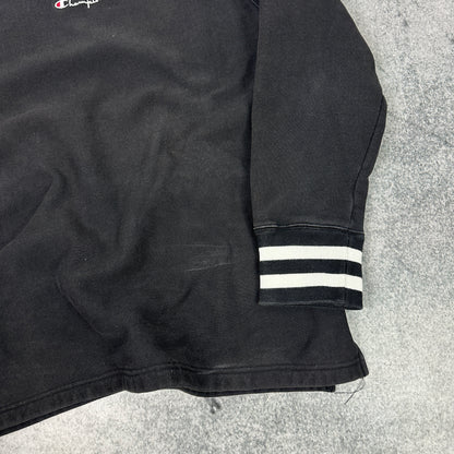 Vintage Champion Reverse Weave Sweater Schwarz (XL)