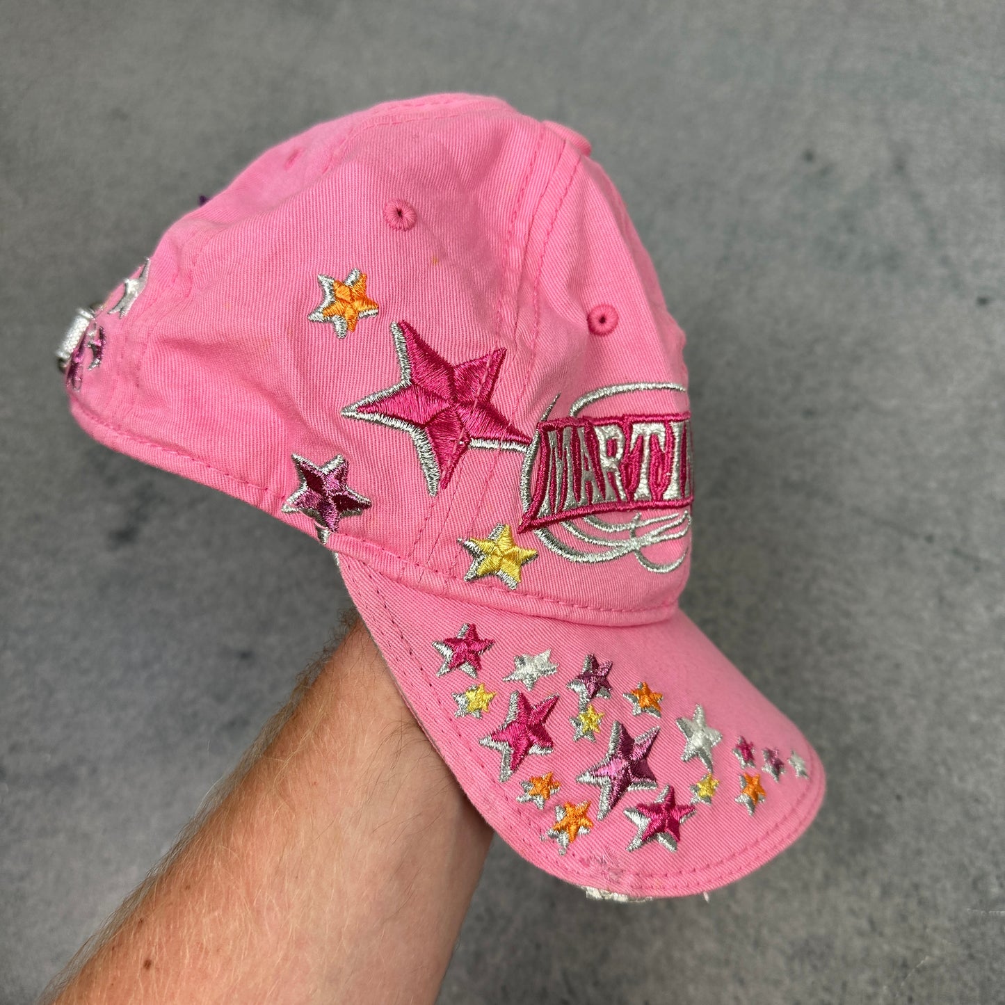 Y2K Style Martinsville Cap Rosa