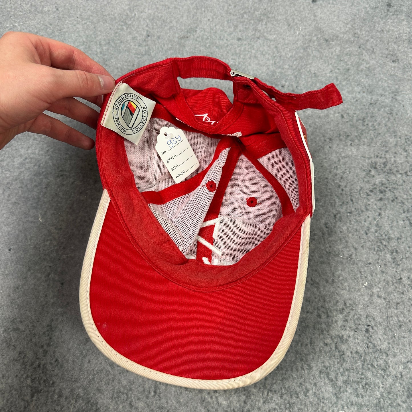 Michael Schumacher Collection Cap Rot