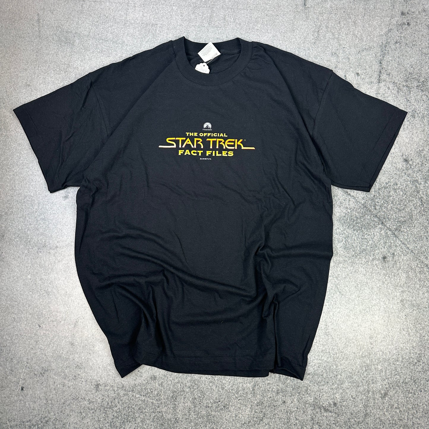 Vintage Screen Stars Star Trek T-Shirt 1998 Schwarz (XL)
