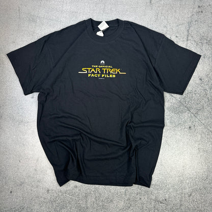 Vintage Screen Stars Star Trek T-Shirt 1998 Schwarz (XL)