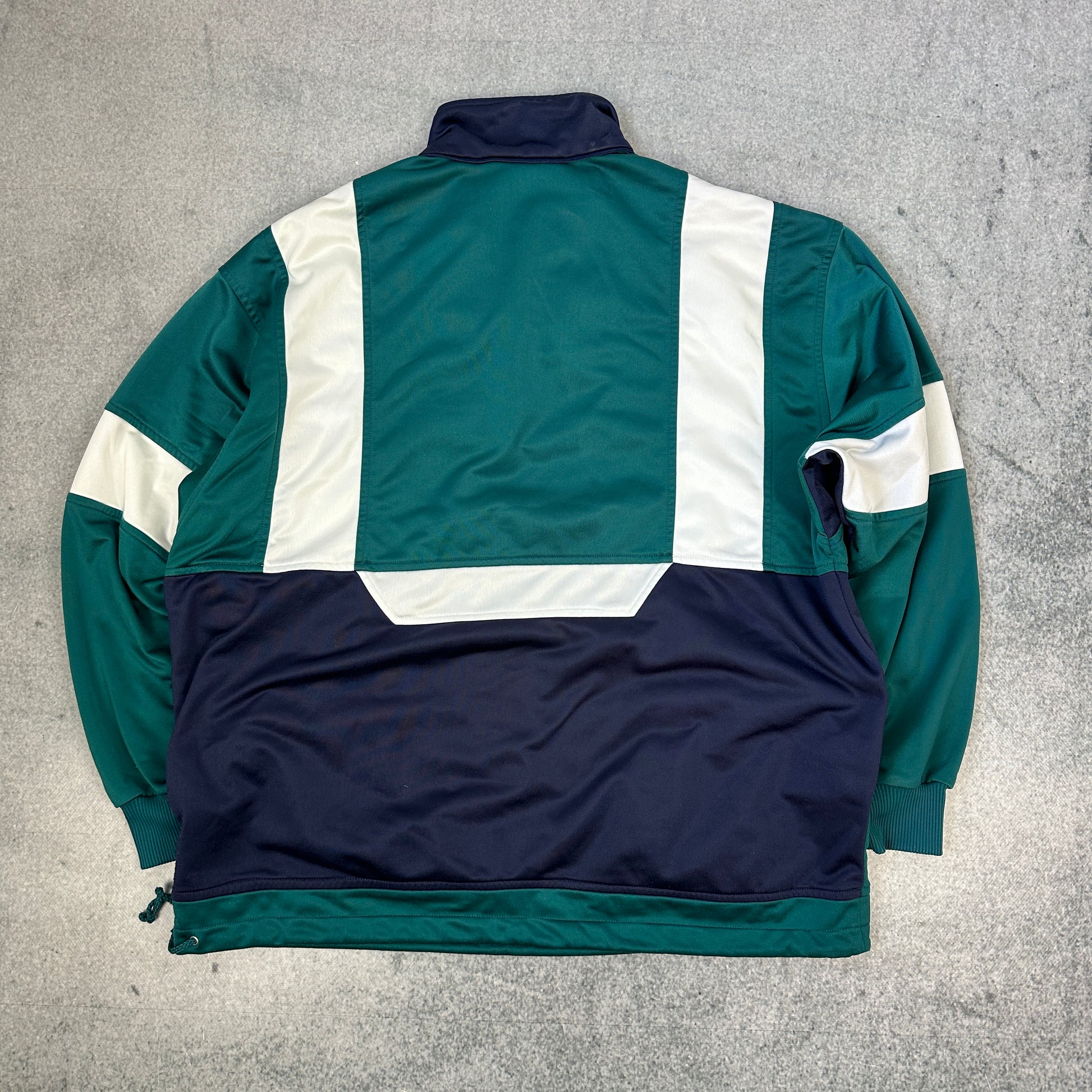Vintage 80er Adidas Trainingsjacke Grün (L)