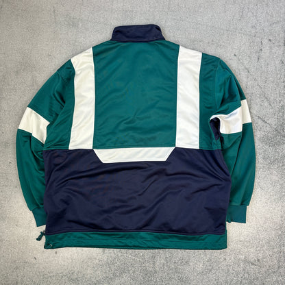 Vintage 80er Adidas Trainingsjacke Grün (L)