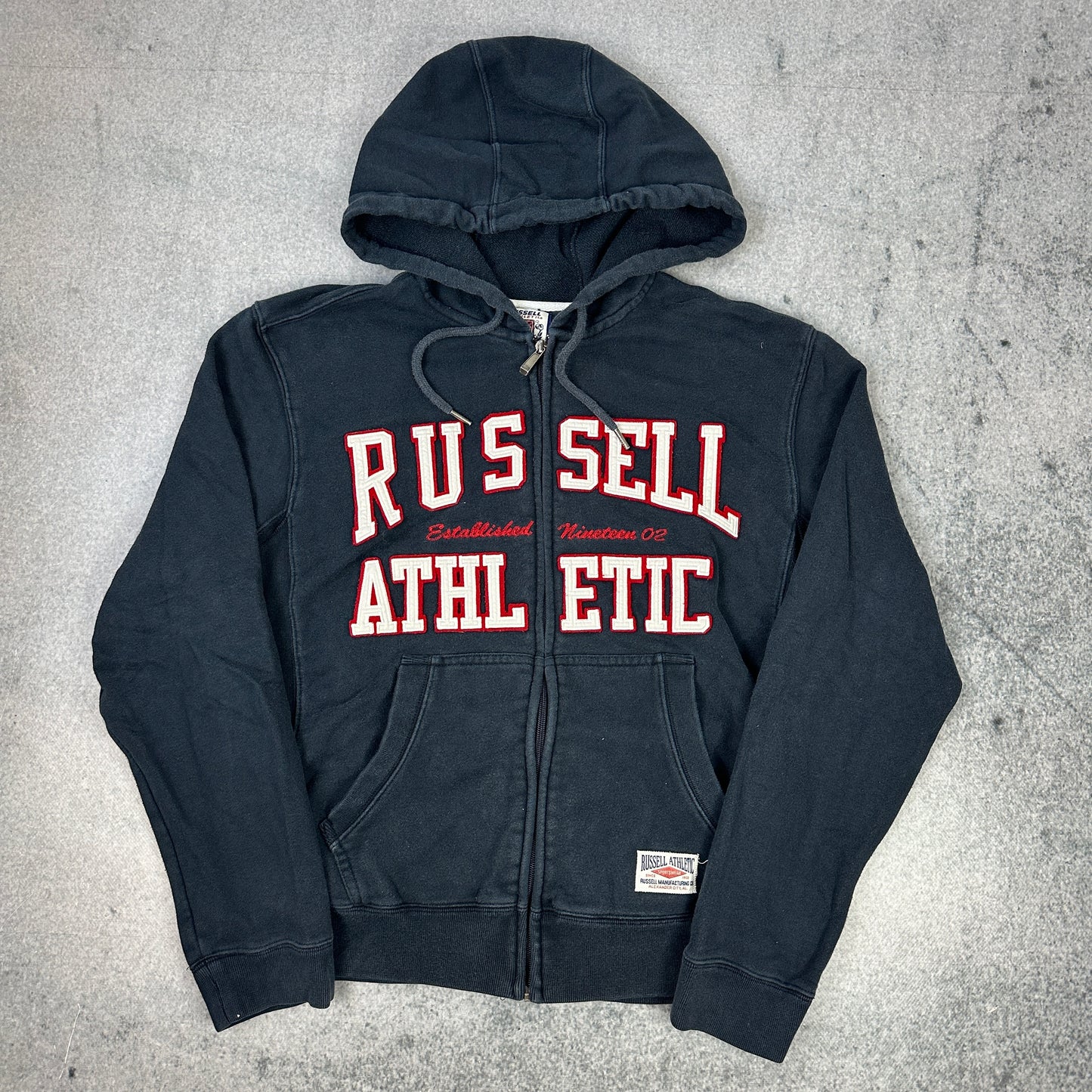 Russell Athletic Zipper Blau (M)