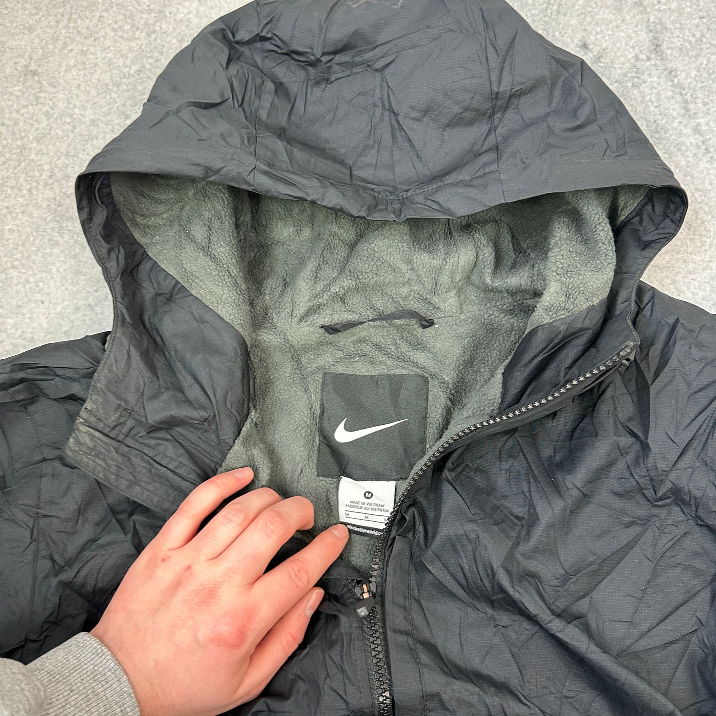 Vintage Nike Jacke Schwarz (M)