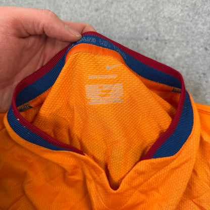 Nike FC Barcelona Trikot 2007-2008 Ronaldinho Orange (M)