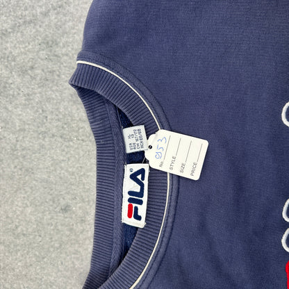Vintage Fila Sweater Marineblau (XL)