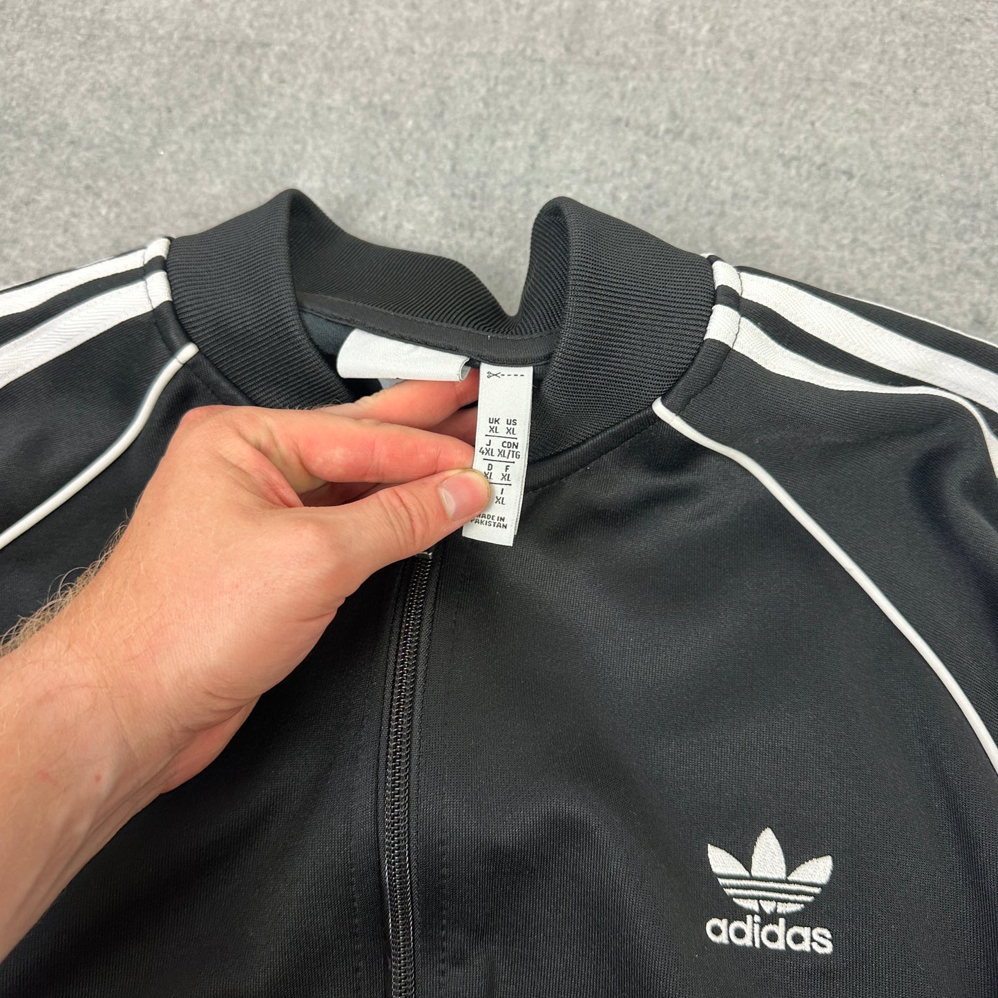 Adidas Trainingsjacke Schwarz (XL)