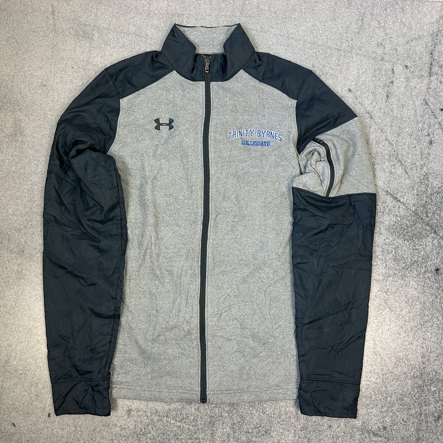 Under Armour Trinity-Byrnes Collegiate Performance Fleece Jacke Grau (M)