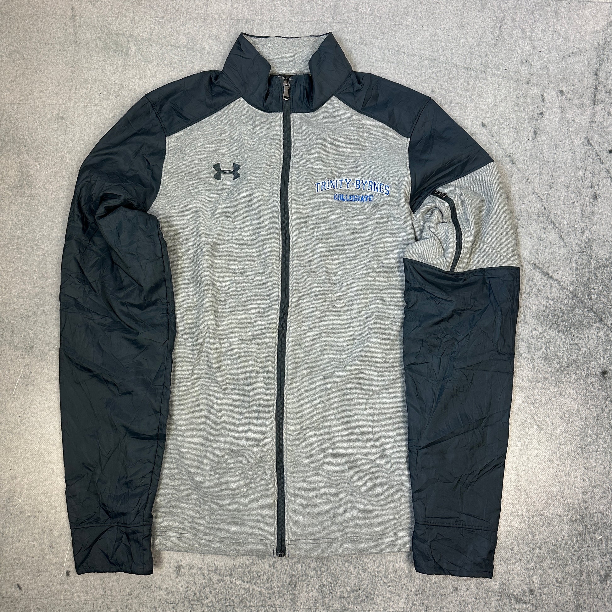 Under Armour Trinity-Byrnes Collegiate Performance Fleece Jacke Grau (M)