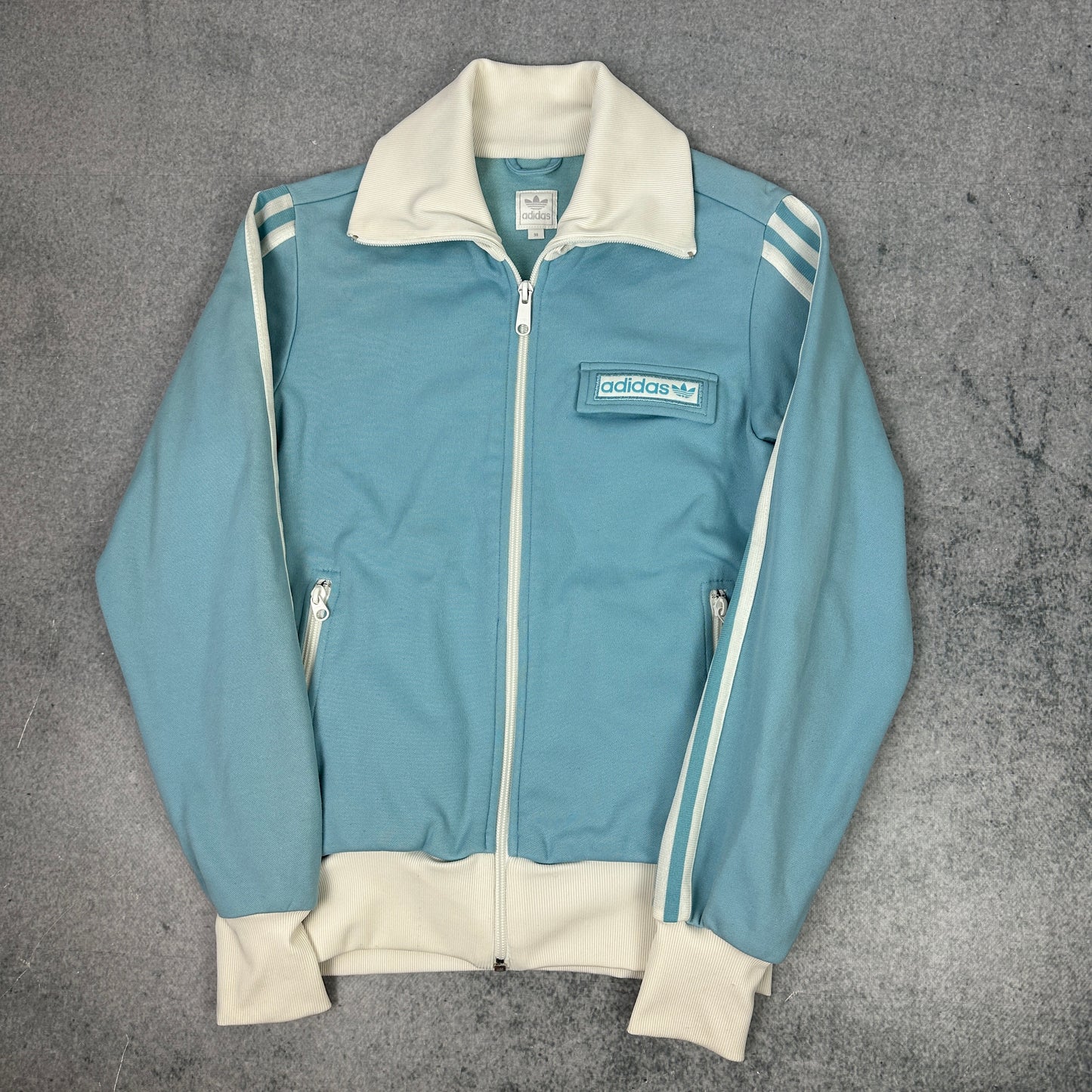 Retro Adidas adidas Trainingsjacke Blau (39)