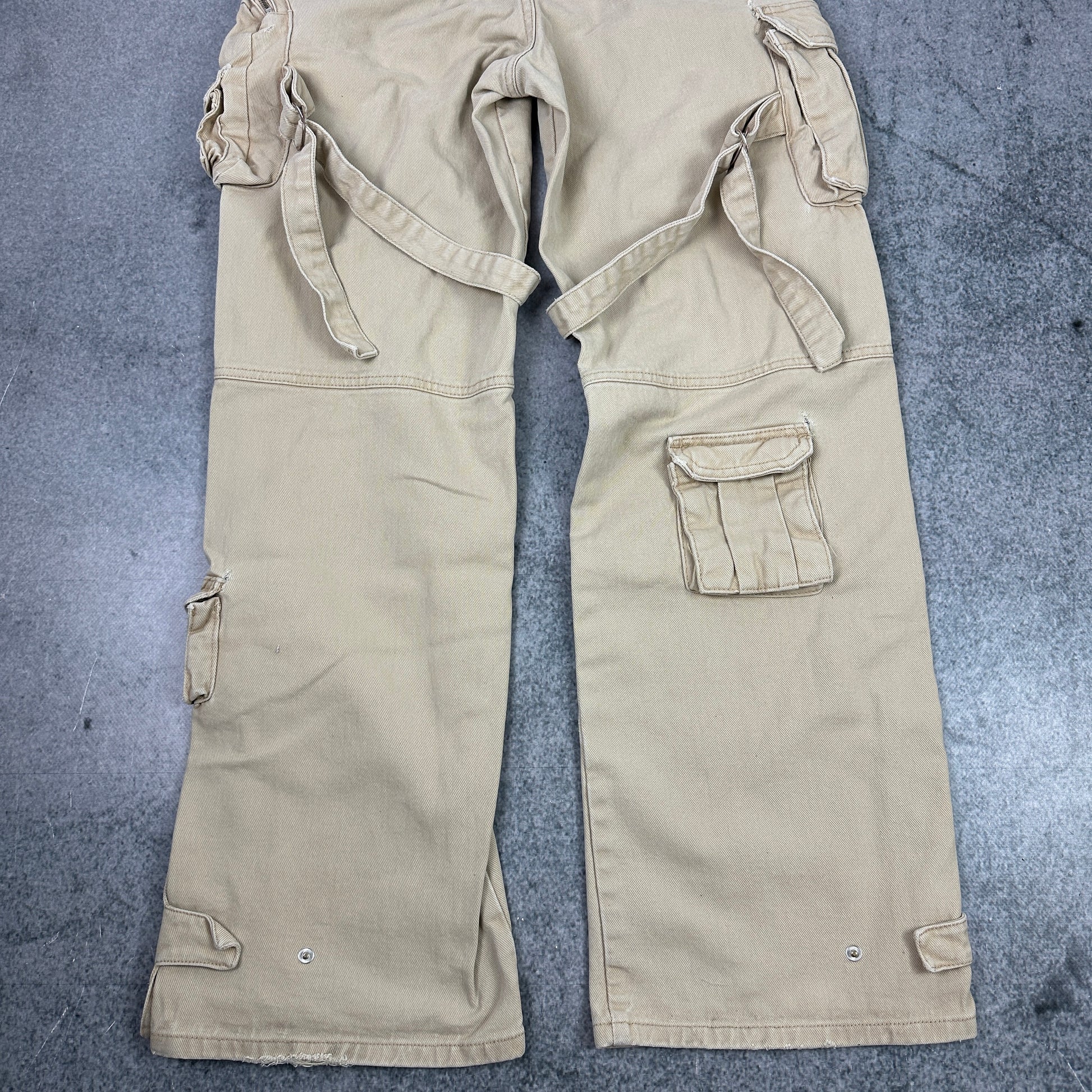 Trendt Vision Cargoshorts Jeans Beige (XS)