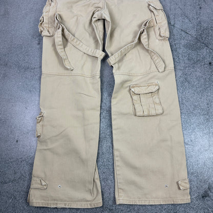 Trendt Vision Cargoshorts Jeans Beige (XS)