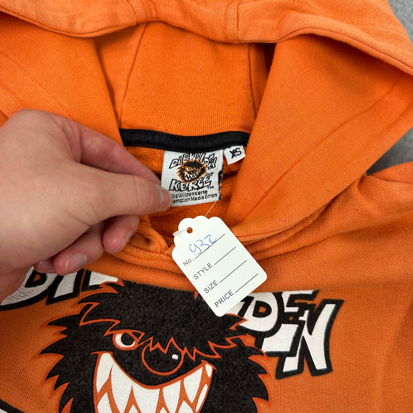 Die Wilden Kerle Hoodie Orange (XS)