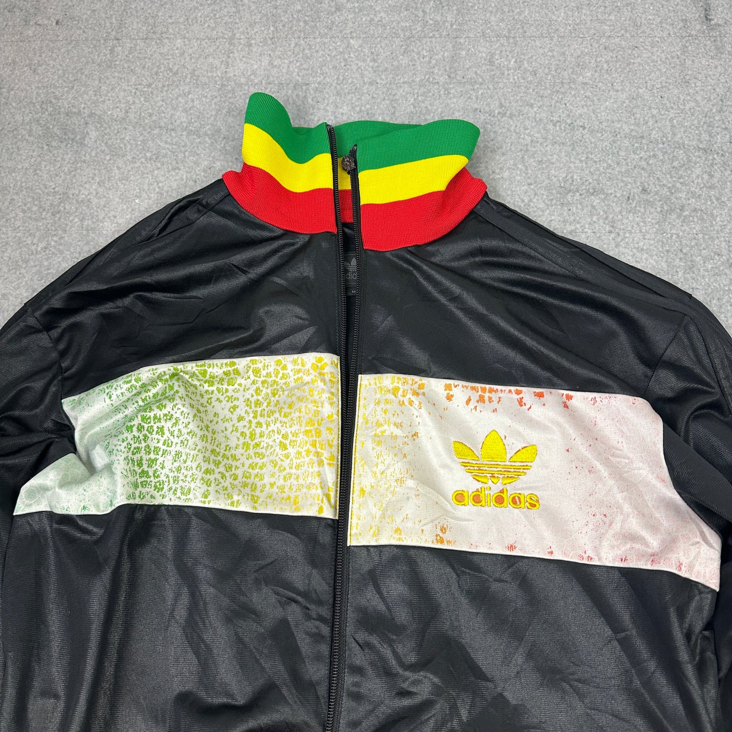 Adidas Chile 62 Trainingsjacke Schwarz (M)