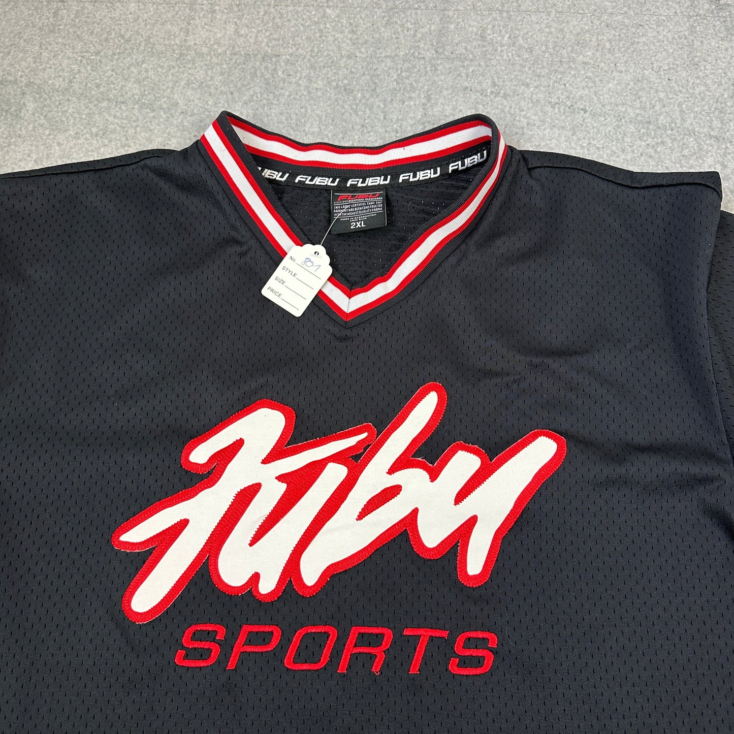 Fubu Trikot Schwarz (XXL)