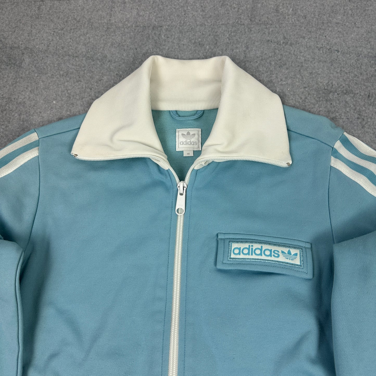 Retro Adidas adidas Trainingsjacke Blau (39)