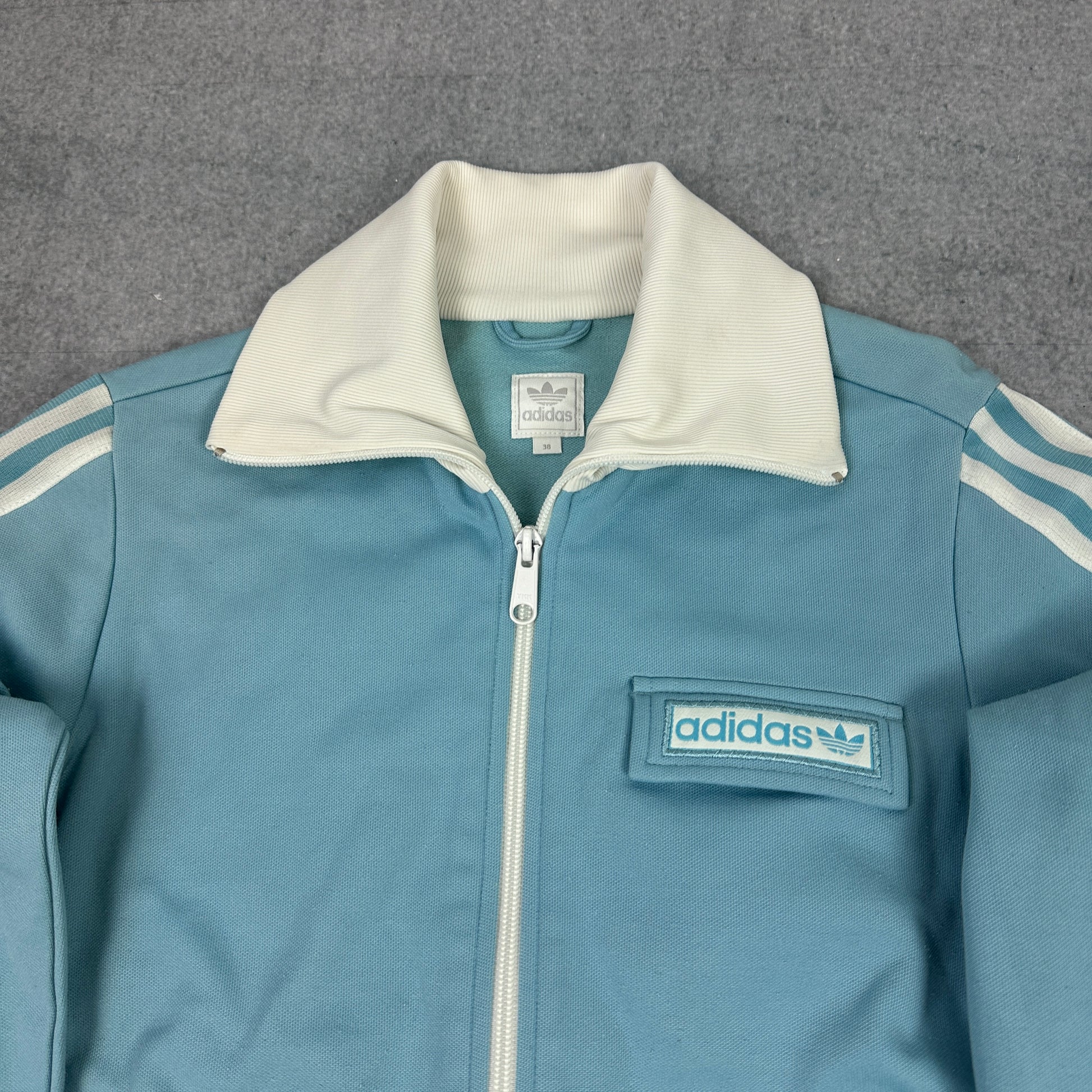 Retro Adidas adidas Trainingsjacke Blau (39)