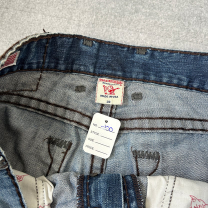True Religion Baggy Jeans Blau (33)