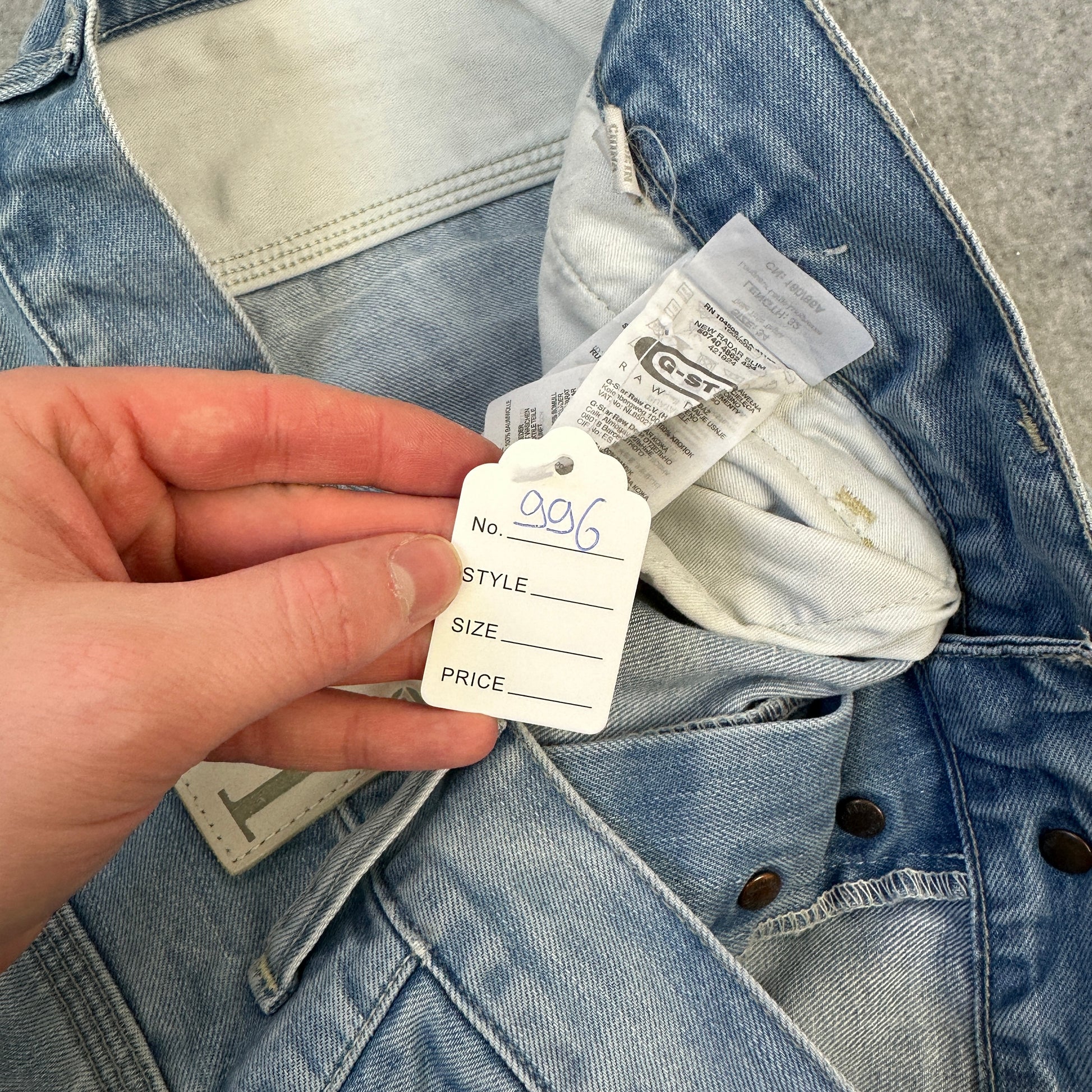 G-Star Raw GS01 Jeans Blau (34)