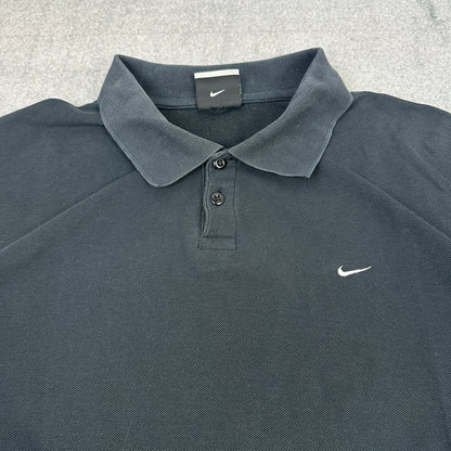 Vintage Nike Golf Poloshirt Schwarz (XL)