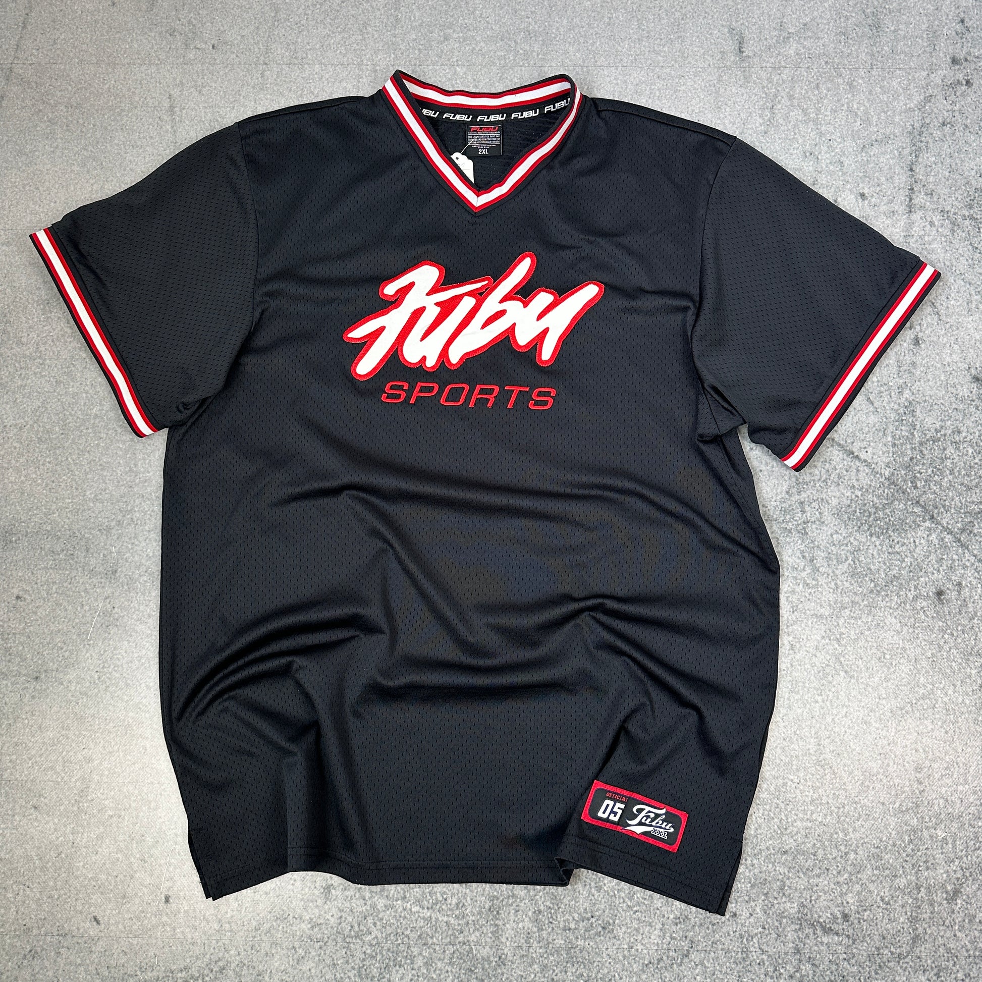 Fubu Trikot Schwarz (XXL)