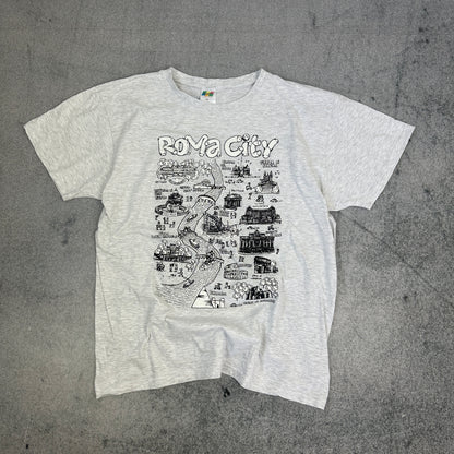 Vintage Rom T-Shirt Grau (XL)
