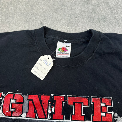 Fruit Of The Loom Ignite – Let It Burn T-Shirt Schwarz (S)